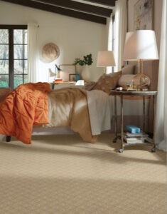 Bedroom carpet flooring | Hubbard Flooring Studio