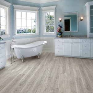 Bathroom Vinyl flooring | Hubbard Flooring Studio